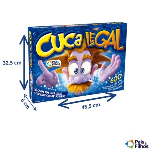 Jogo Cuca Legal Com 600 Perguntas Gerais Pais & Filhos