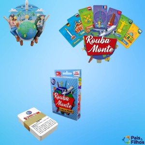 Jogo Rouba Monte Volta ao Mundo Pais e Filhos