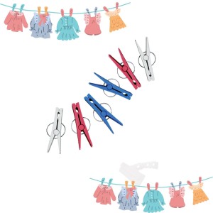 Prendedor de Roupas Plástico com 24 un Arqplast