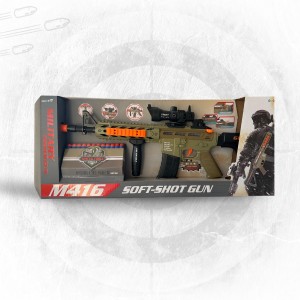 Brinquedo Lançador de Dardos Estilo Nerf com 12 Dardos