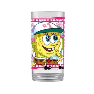 Copo Transparente do Bob Esponja – 400ml – Bandeirante