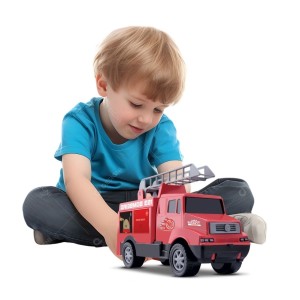 Brinquedo Mini Caminhão De Bombeiros Com Escada