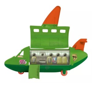 Brinquedo Avião Jurássico Com Soldado Rede E 2 Dinossauros