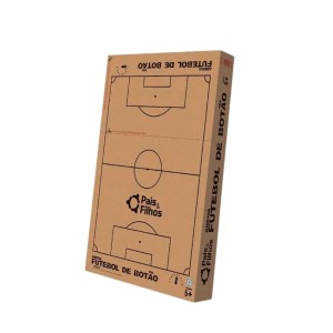 Jogo Futebol De Botão Em Madeira Pais & Filhos