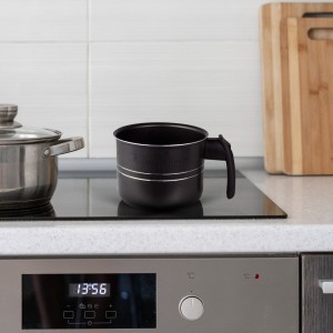 Fervedor Canecão Leiteira Preto 1.1L N12 Araflon