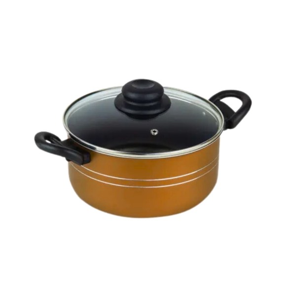 Panela Caçarola Antiaderente Premium Cobre 3.9L N20 Araflon
