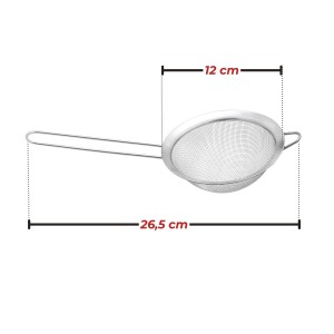 Peneira Coador em Aço Inox de 12 cm da Paramount